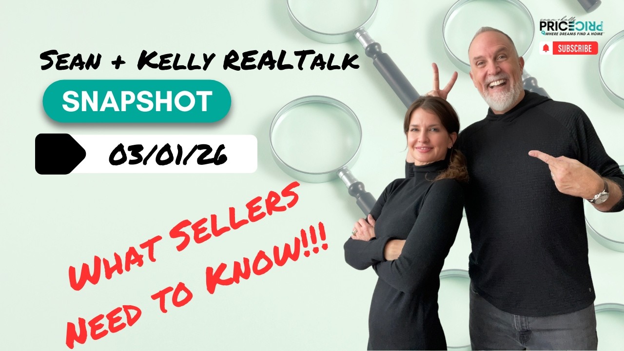 Mar 1, 2026 What Sellers Need to Know This Week in Northern Virginia|Sean +Kelly RealTalk  Snapshot