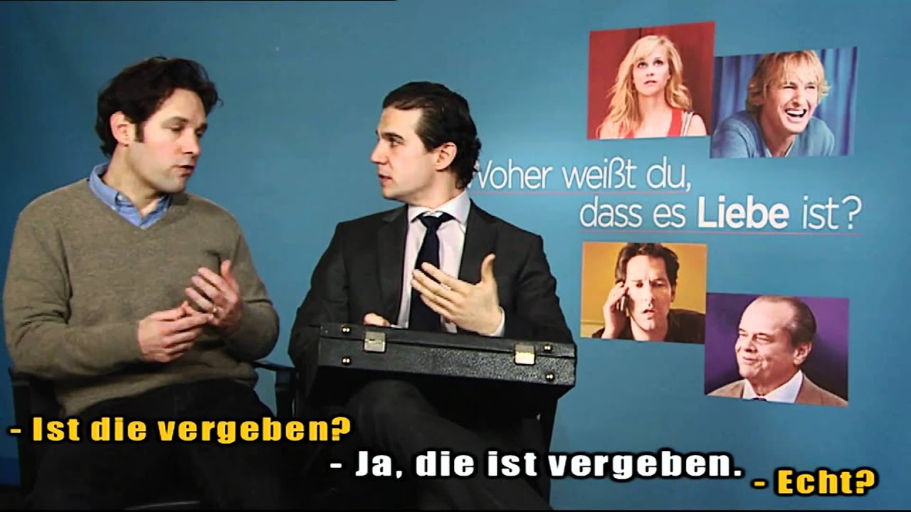 woher weisst du dass es liebe ist lustiges interview