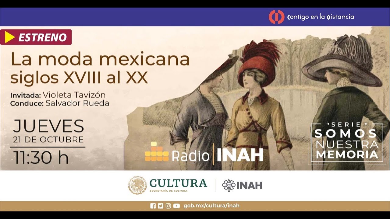 La moda mexicana siglos XVIII al XX