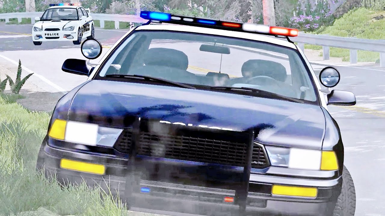 Chasing an Ambulance in BeamMP