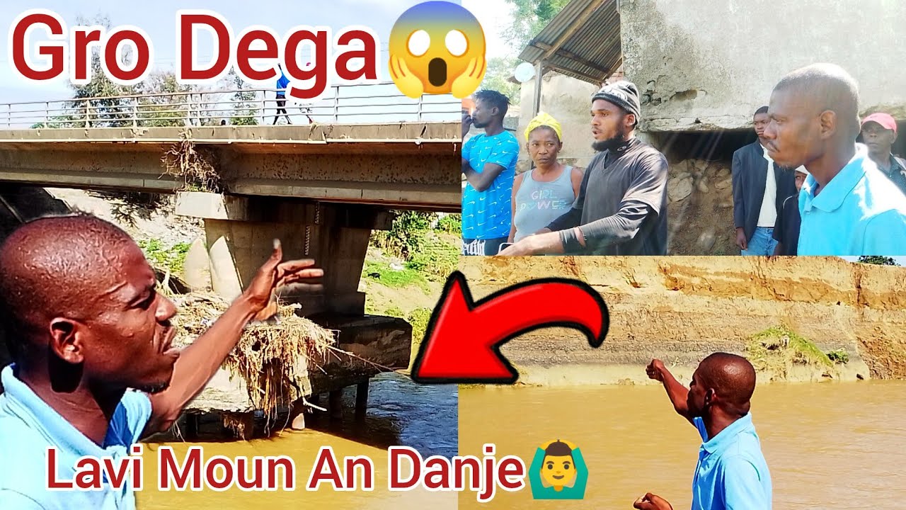 Anmwye🙆‍♂️ pèp la pete rèl pon sa reprezante yon malè 😱 Dlo a fouyel nèt 😱🙆‍♂️