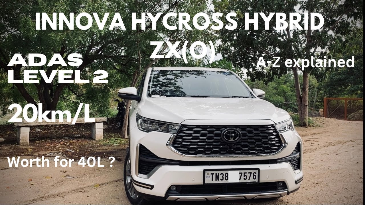 Toyota Innova Hycross Hybrid Zx(O) review | Adas Level 2 | Mileage above 20kmpl ? 😱 | Tamil