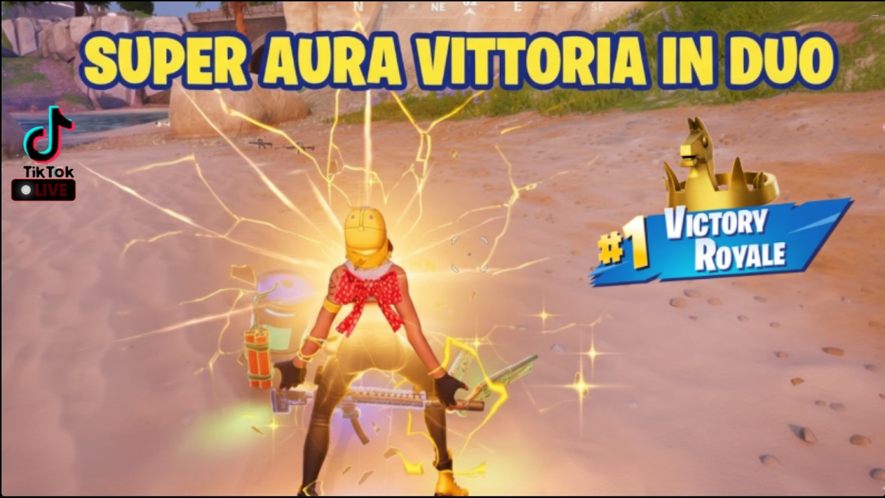 FORTNITE LIVE vittoria reale CAPITOLO SETE, giocate in live con voi n.66
