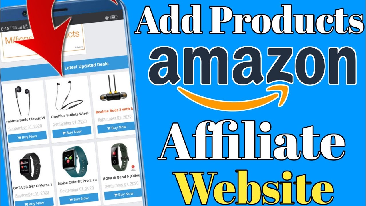 How To add Products On Amazon Affiliate Website || Amazon Affiliate Website