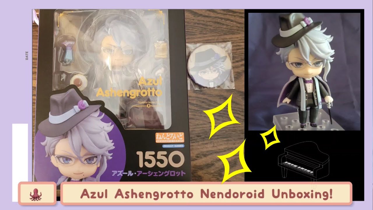 Azul Ashengrotto Nendoroid Unboxing | Twisted Wonderland【ツイステ】