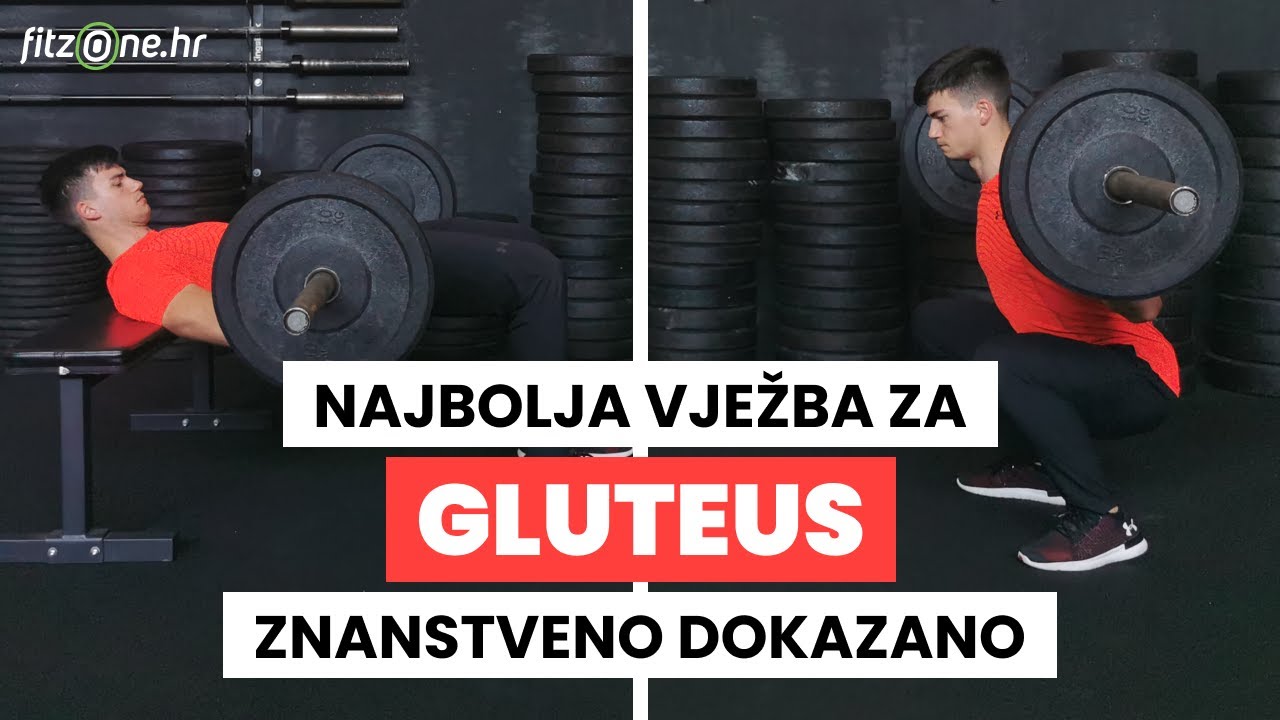 Najbolja vježba za rast gluteusa - HIP THRUST vs. ČUČANJ?🍑