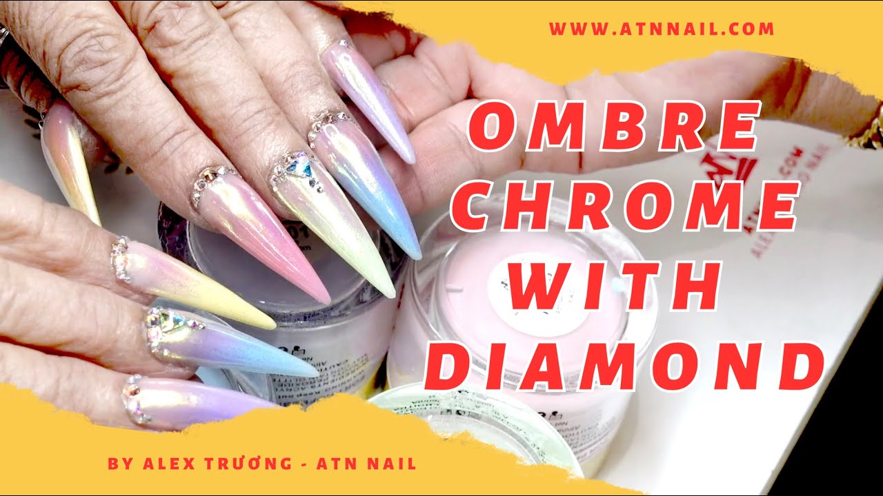 DESIGN OMBRE CỰC SANG VỚI UNICORN CHROME V&Agrave; DIAMOND SHAPES