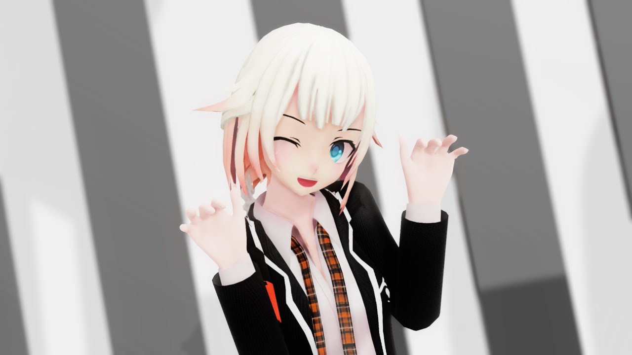 【MMD】IA、ONE、Gumi、結月緣 的『ポーカーフェイス / Poker Face / 撲克臉』