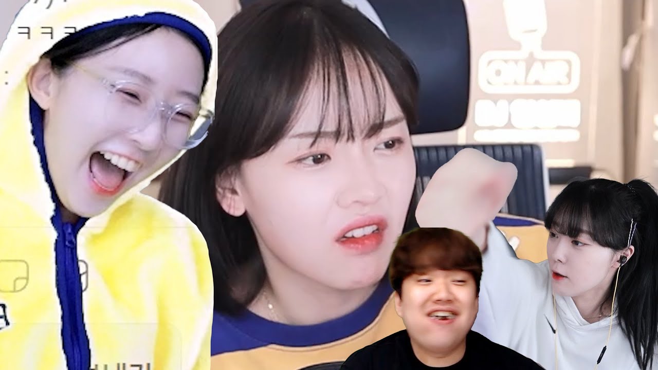 밥먹을때마다 애교용한테 괴롭힘당하는 BJ들 ㅋㅋㅋㅋㅋ