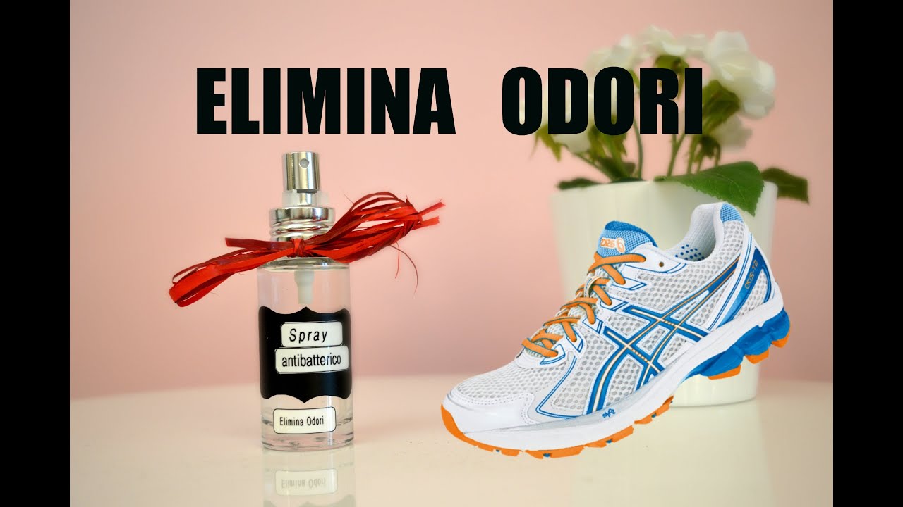Spray elimina odore per scarpe fatto in casa!