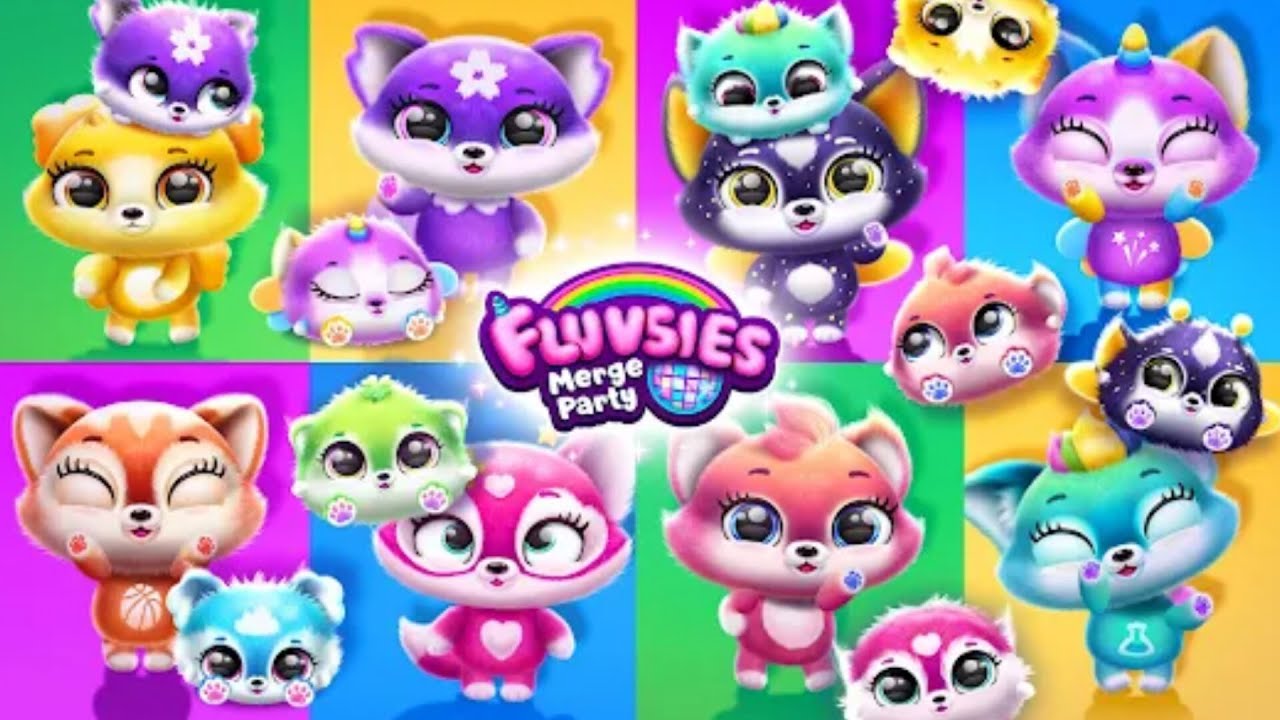 Fluvsies Merge Party! A new collection of pets new island