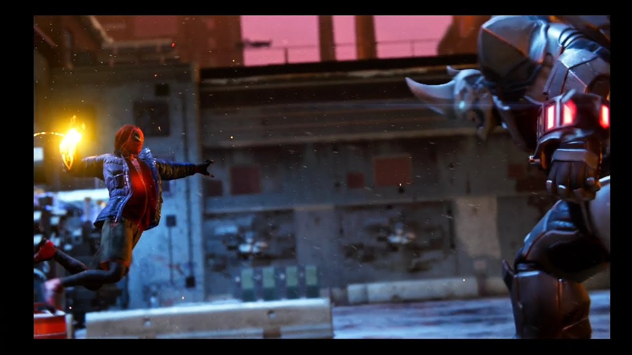 SPIDERMAN VS RHINO