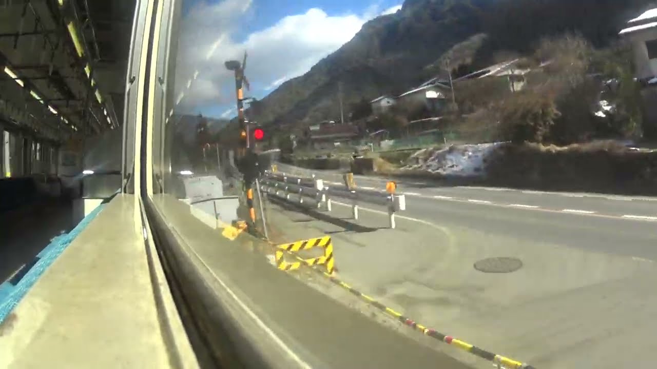 往復乗車券で中央西線ぶらり旅　2　十二兼→須原　進行方向右側