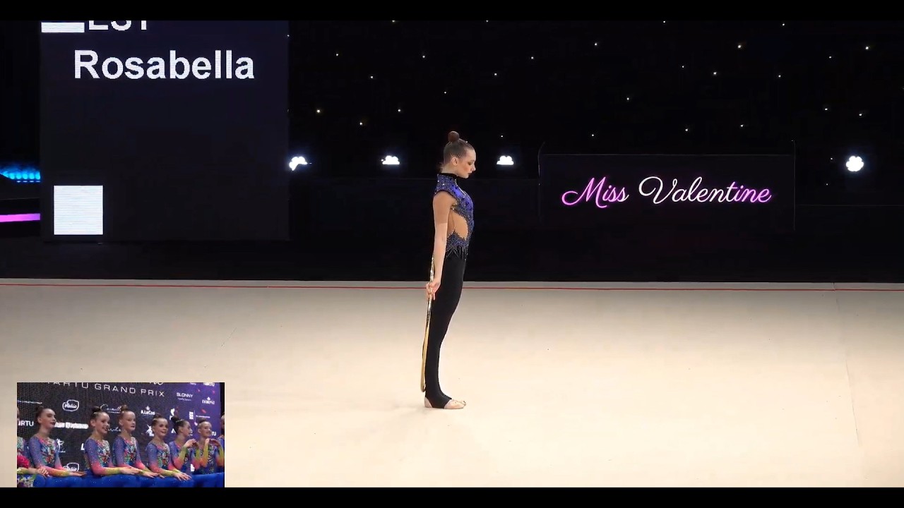 Anastasiia Ikan Hoop Final 28,250 🥇 - International Senior Tournament FIG 
