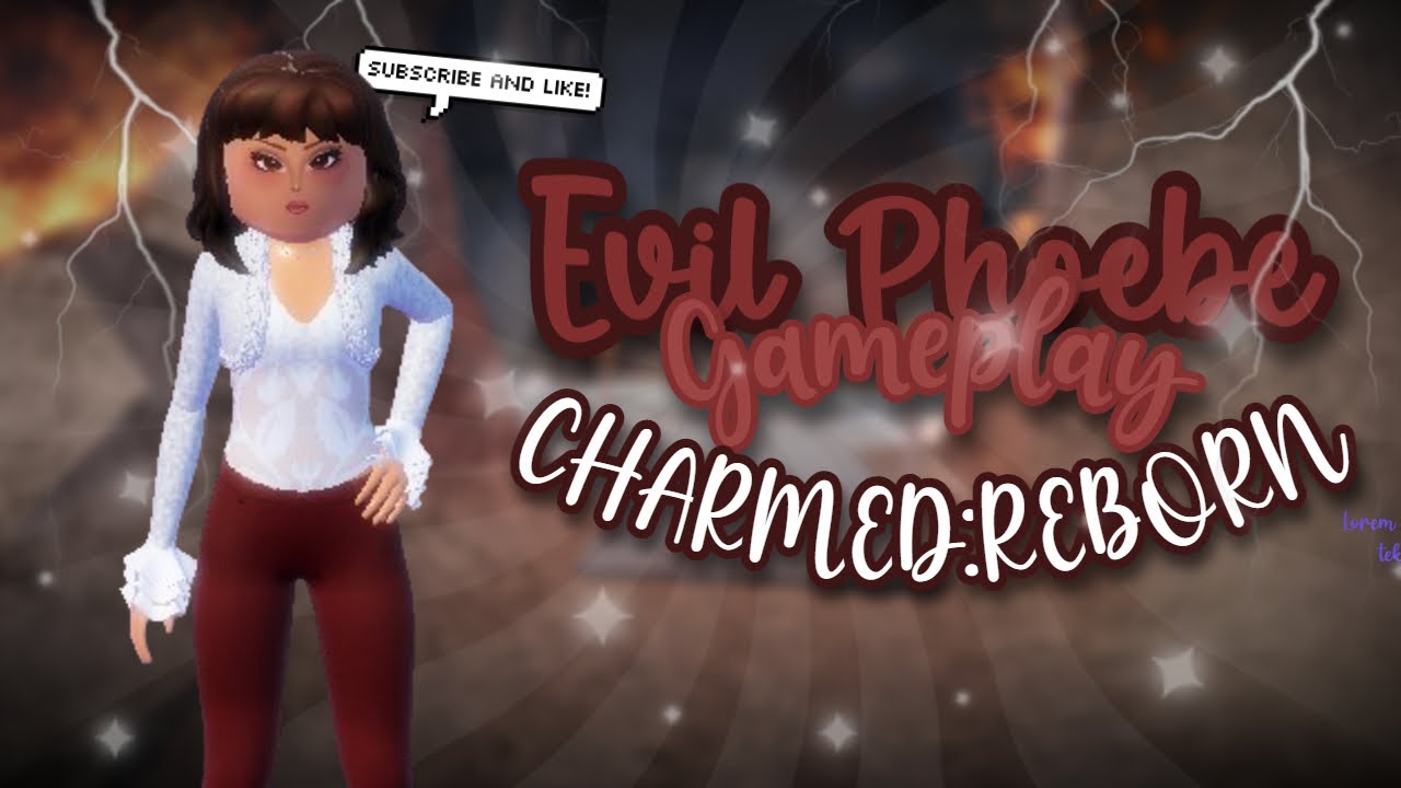 EVIL PHOEBE GAMEPLAY IN CHARMED:REBORN | ROBLOX |