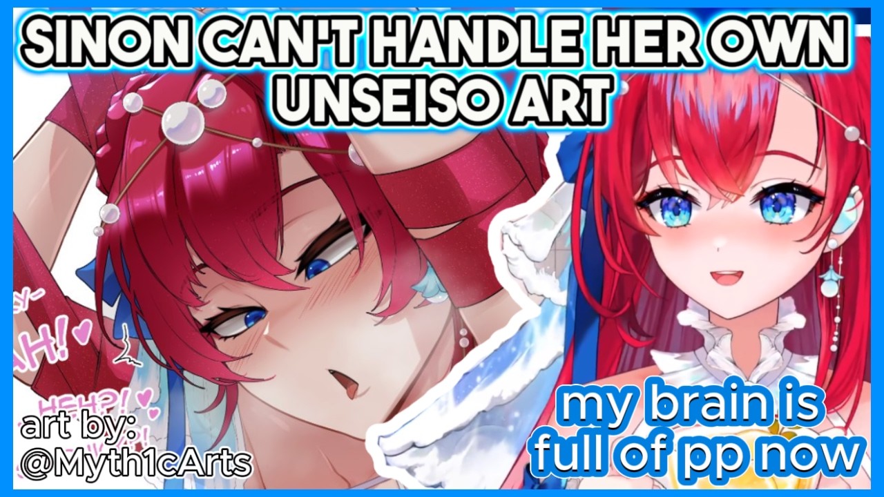 Sinon Reacts to Her Own Unseiso Art (She’s Blushing So Hard) 😳| Sinon Sinfonia Clips #phaseconnect