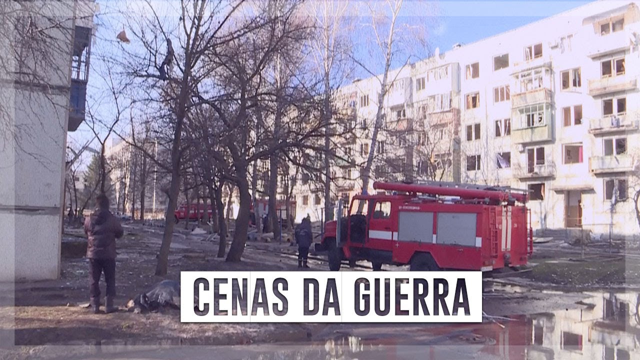Ucrânia x Rússia: Cenas da guerra