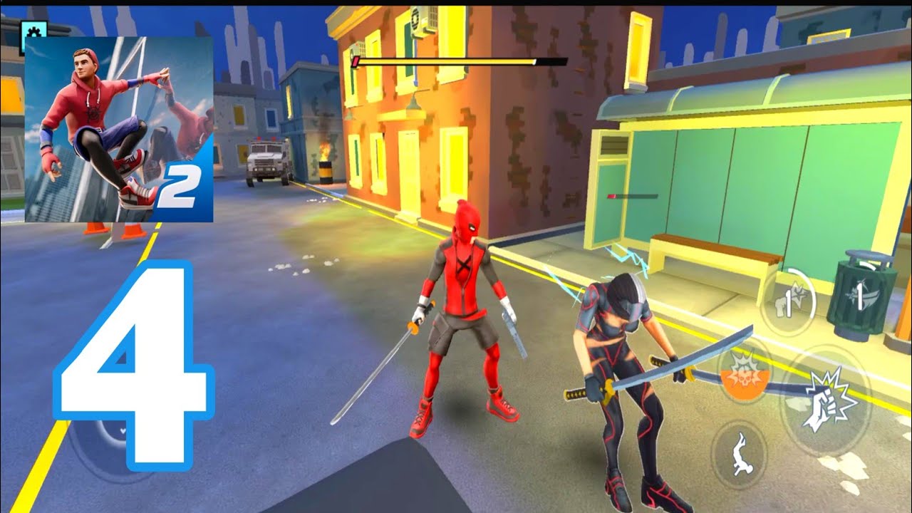 Spider Fighter 2 Mobile Gameplay | Superhero Action Game