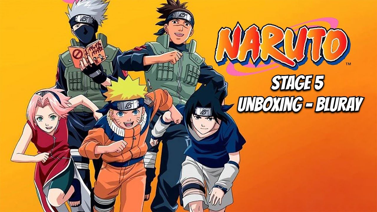 Unboxing - Naruto - Stage 5 (Blu-Ray) - Edizione Limitata e Numerata 1000 Copie