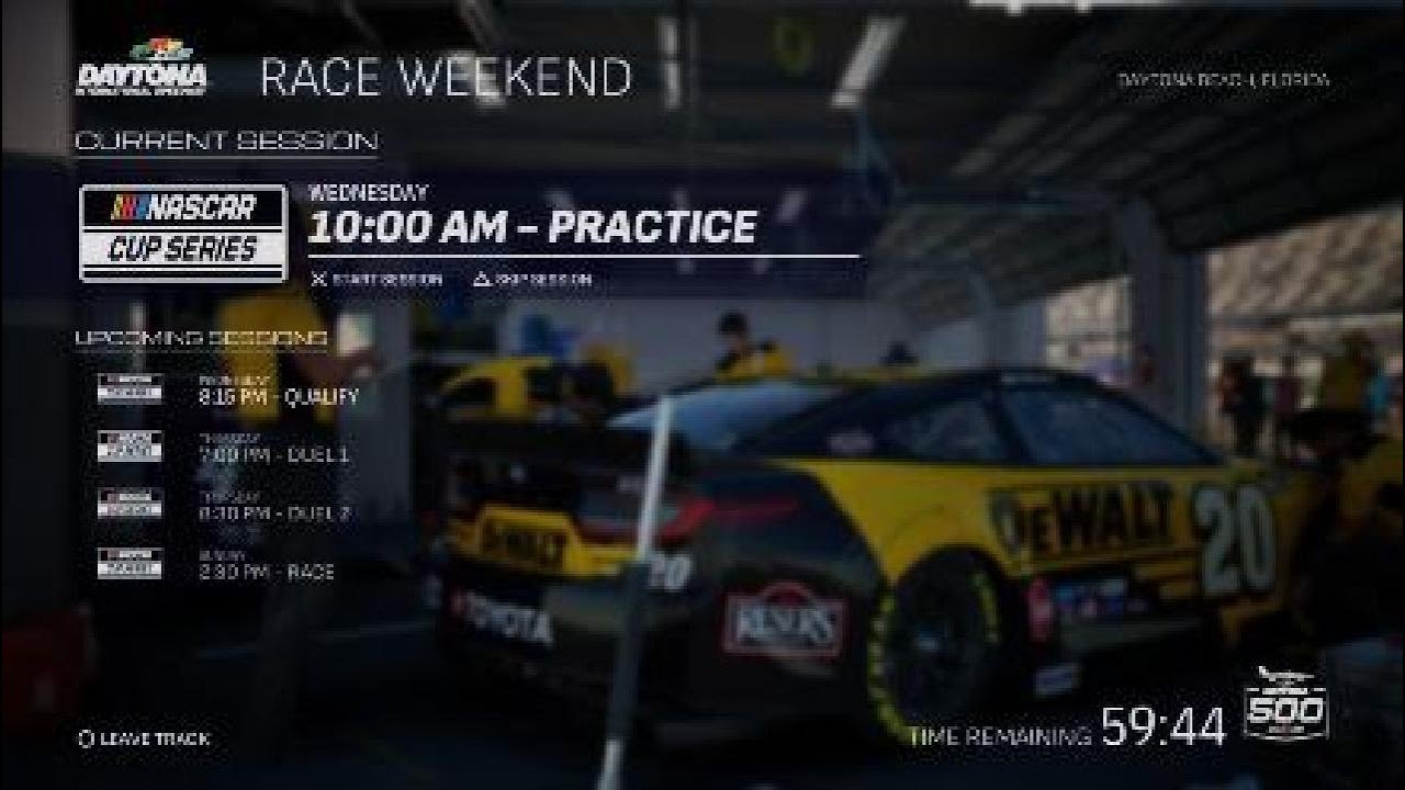 Film - Nascar 25 Championship  Race 1/36 Daytona 500