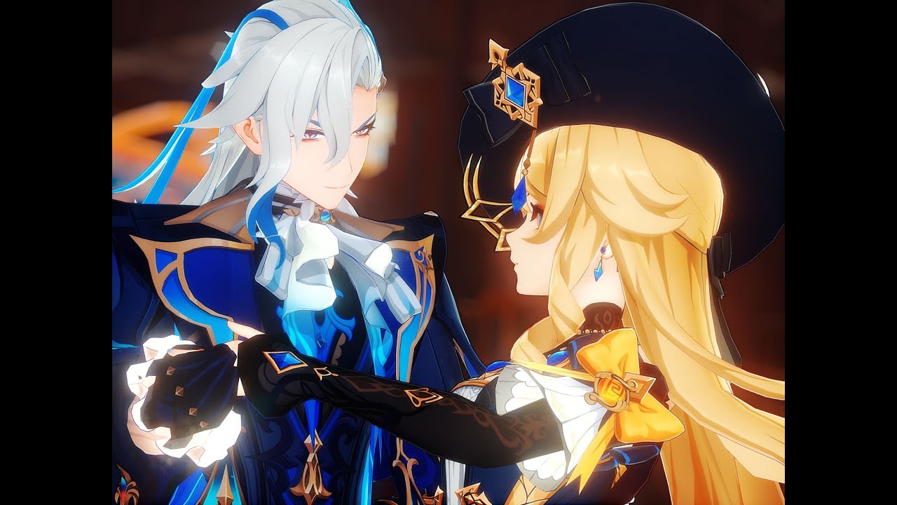 【Genshin Impact MMD／4K／60FPS】Navia × Neuvillette【されば君、かなし】