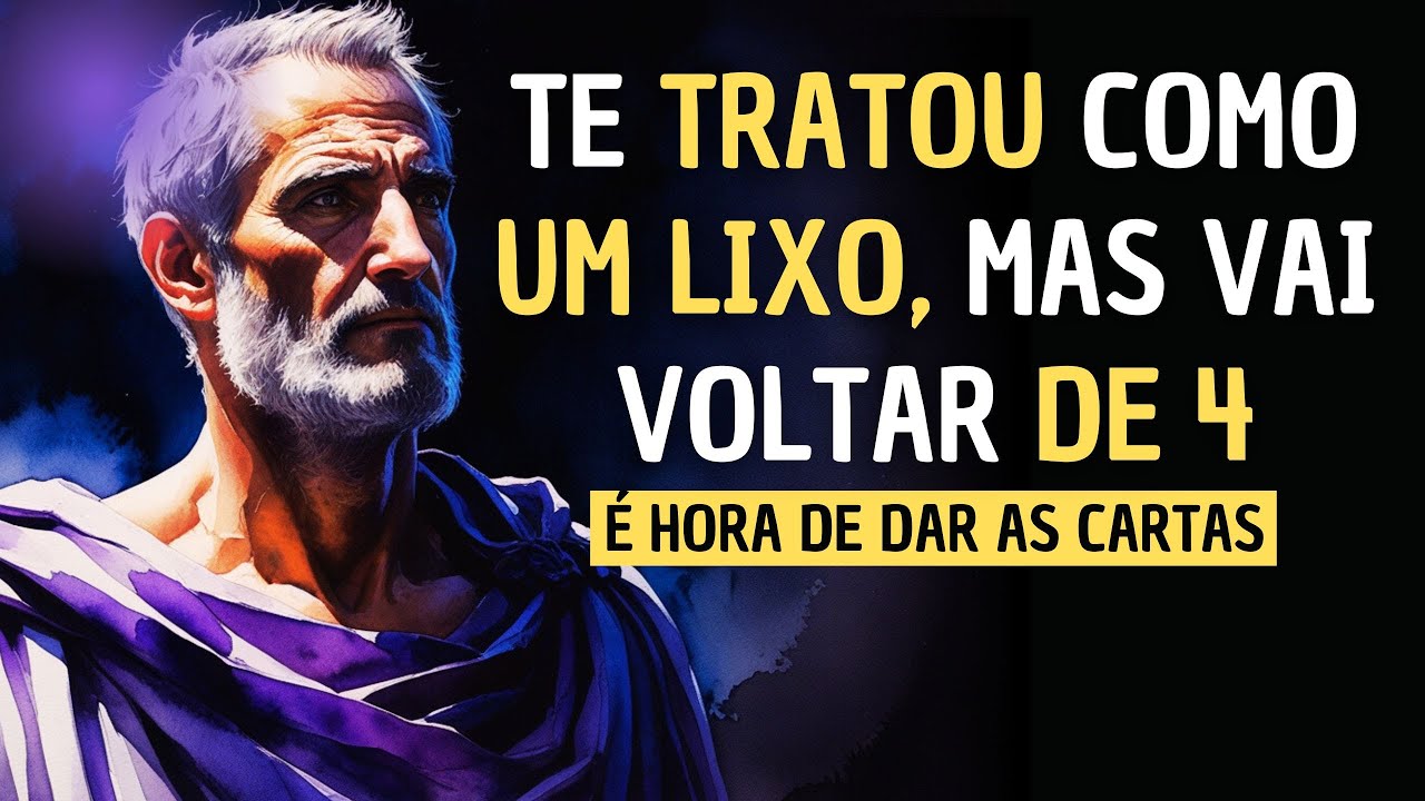 APRENDA A  TRATAR QUEM TE REJEITOU - ESTOICISMO