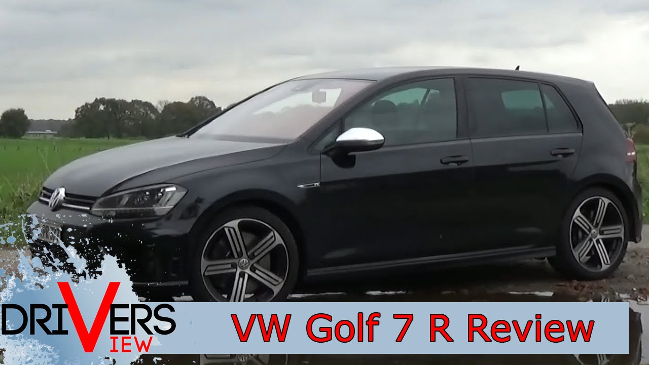 Volkswagen VW Golf 7 R DSG Review / Fahrbericht / Test - DriversView