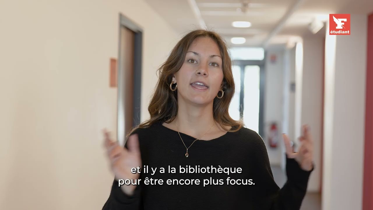 Découvre le campus de l’EDHEC à Nice avec Inès !