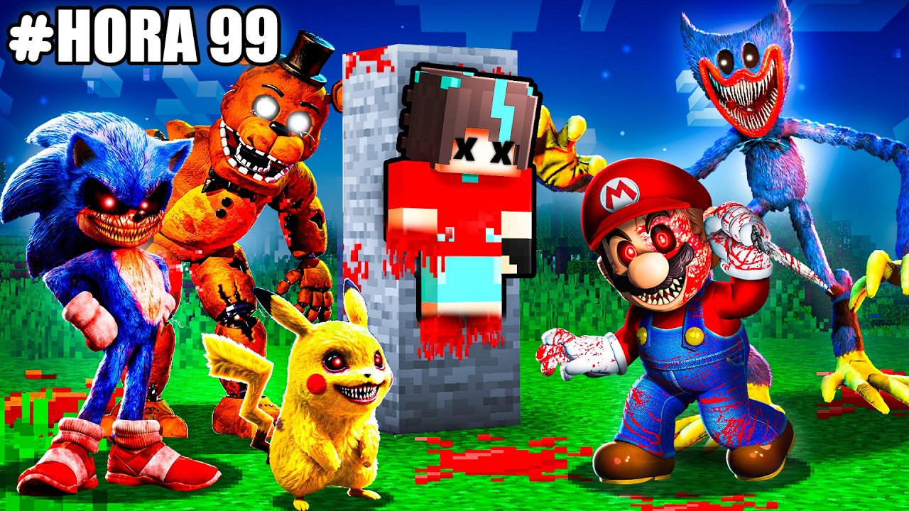 &iexcl;Minecraft PERO hay JUEGOS TERROR&Iacute;FICOS!💀🩸