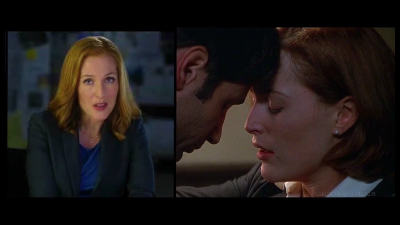 David Duchovny & Gillian Anderson - Fight The Future deleted kiss commentaries (fanvideo)
