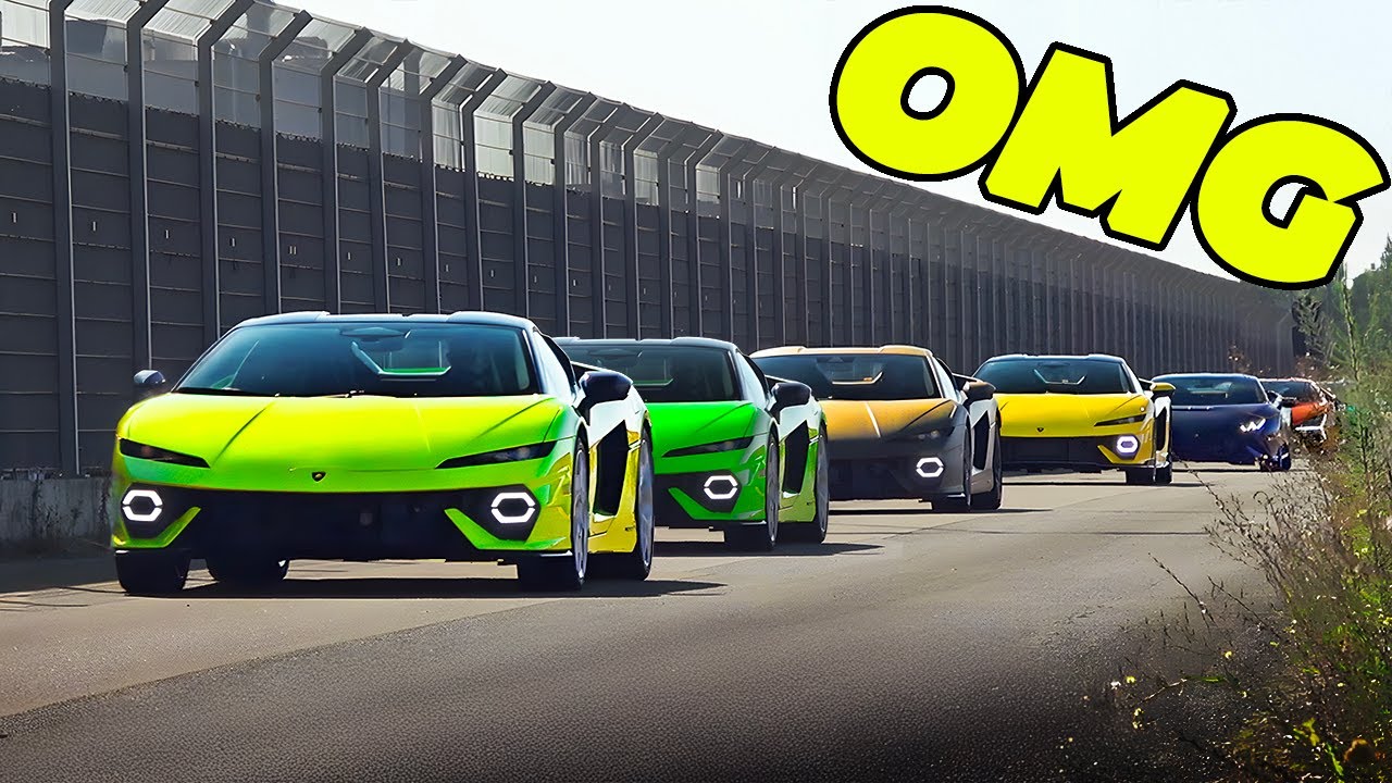Lamborghini INVASION at the Factory 🔥