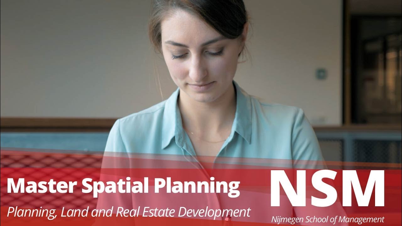 Master's specialisation Planning, Land and Real Estate Development -  Spatial Planning