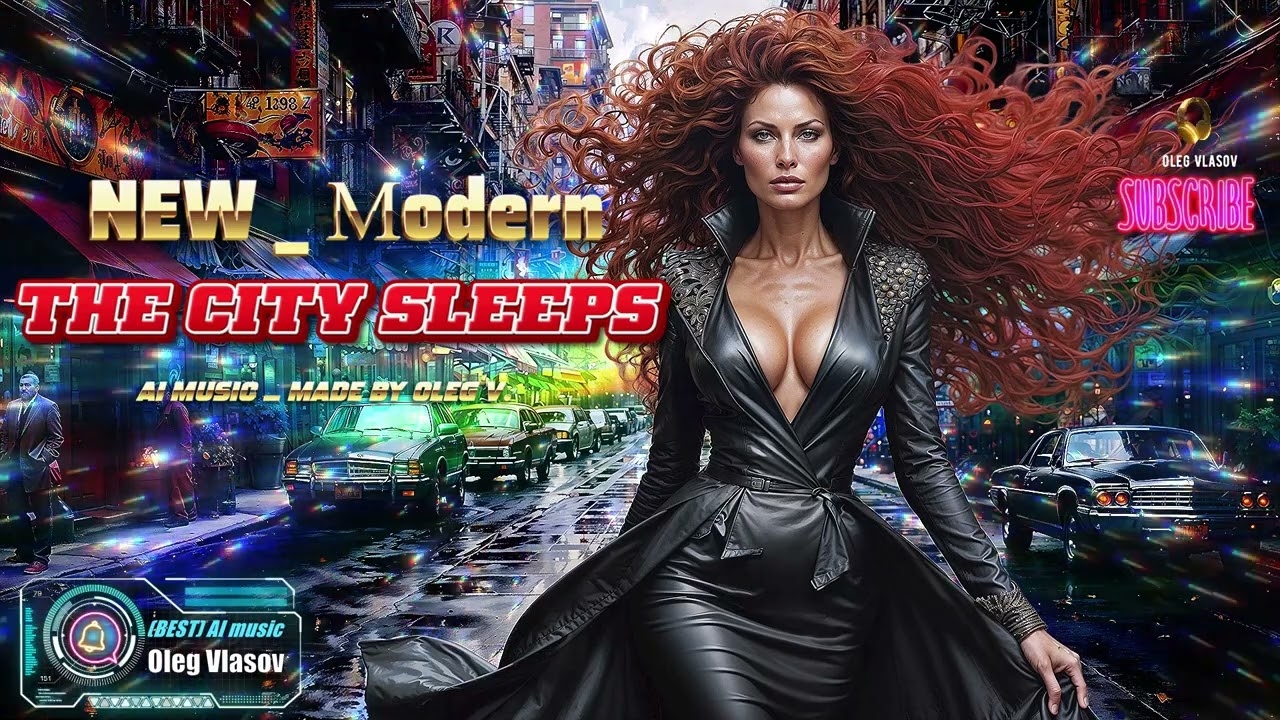 NEW _ Мodern & Oleg Vlasov - The City Sleeps - 2026 ( AI music _ Made by Oleg V. )