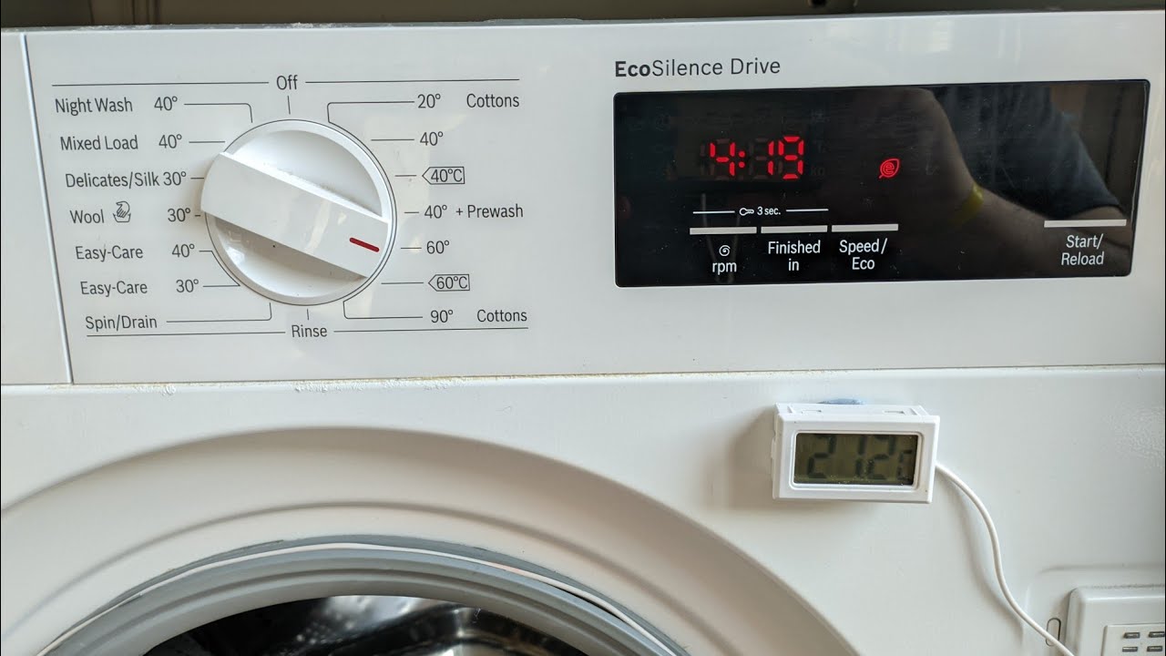 bosch WIW28300GB - cotton 60 ecoperfect