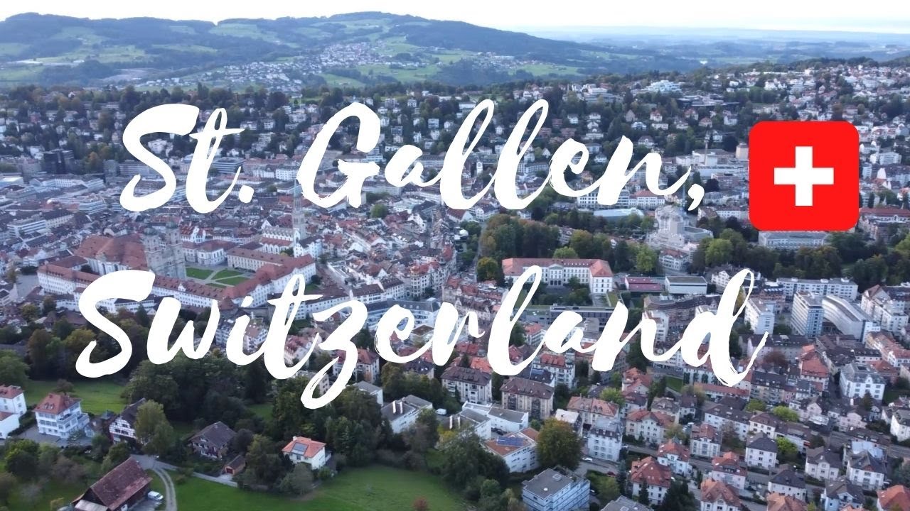 ⛪ St. Gallen, Switzerland Drone Flight Video | World from Above