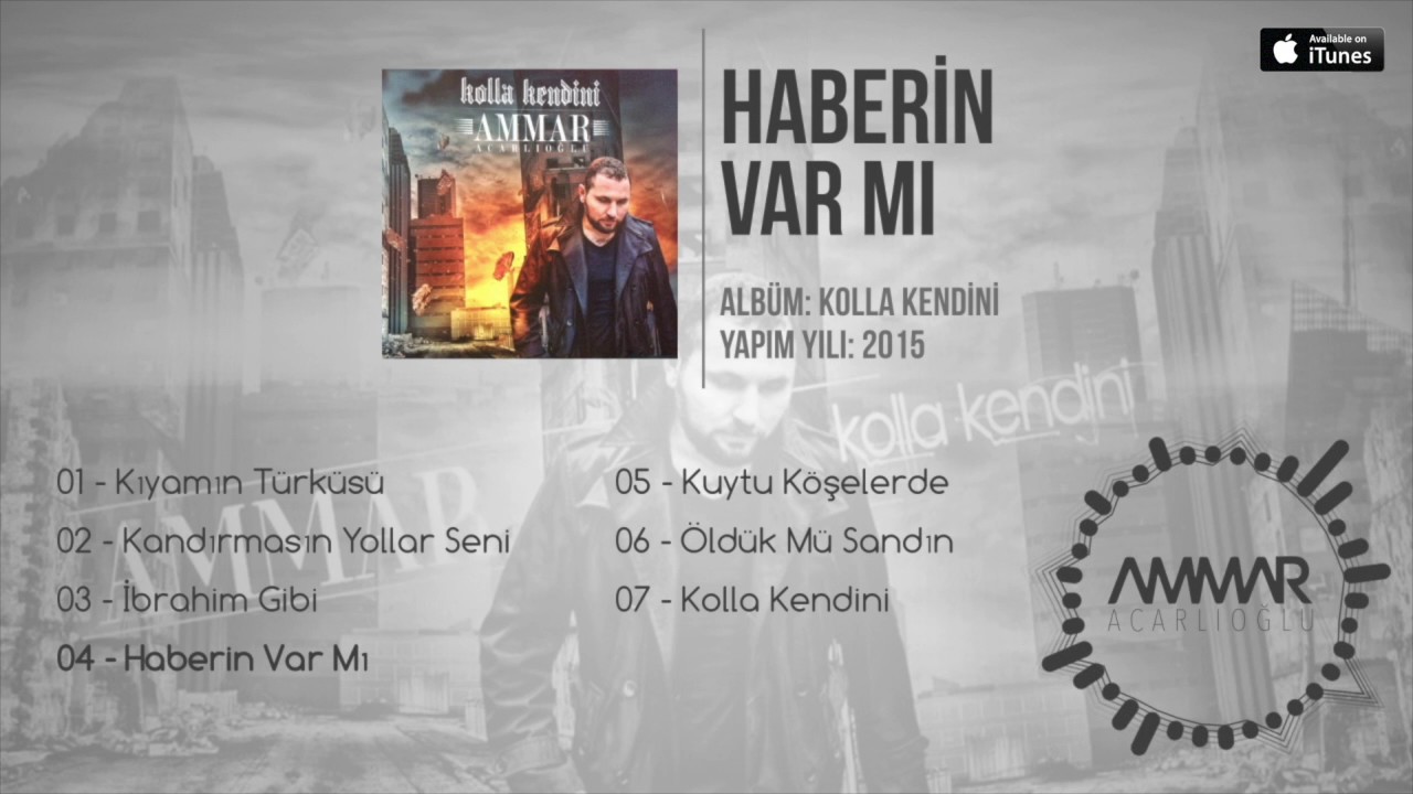 Ammar Acarlıoğlu - Haberin Var Mı (Official Audio)