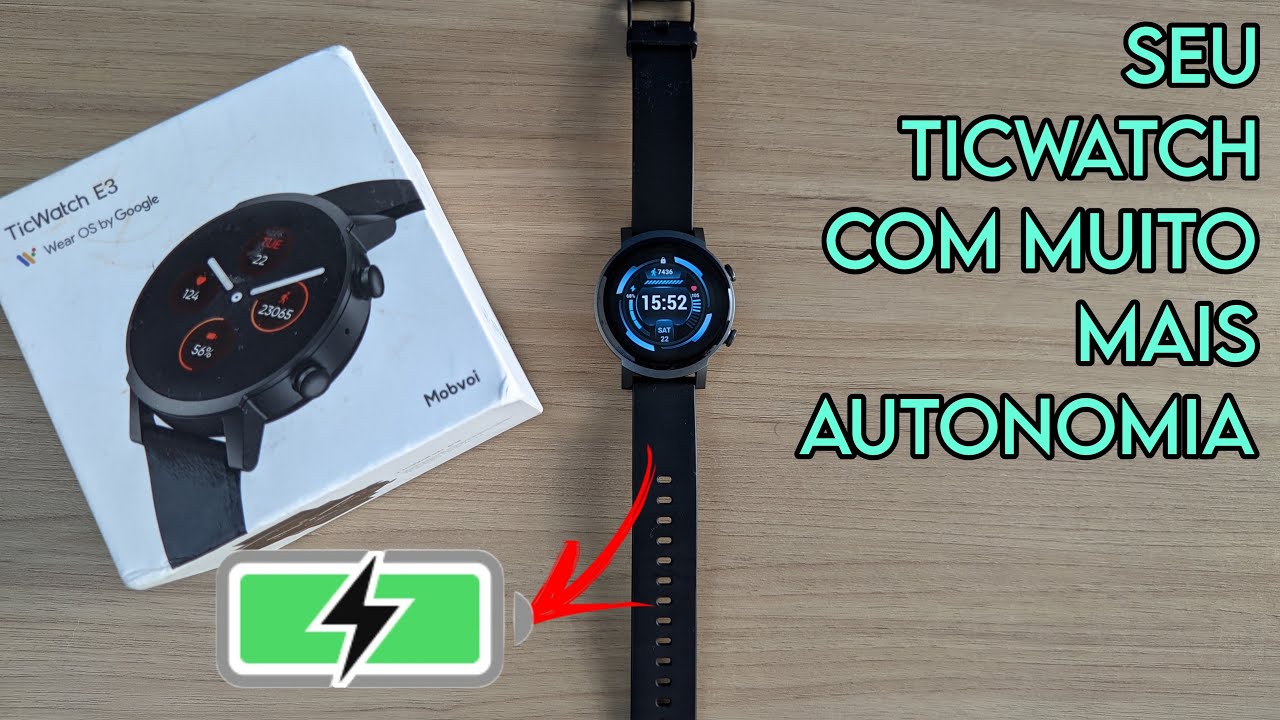TICWATCH - ROTEIRO DE DICAS PARA A BATERIA DURAR E MAIS! #ticwatch #wearos #dicas