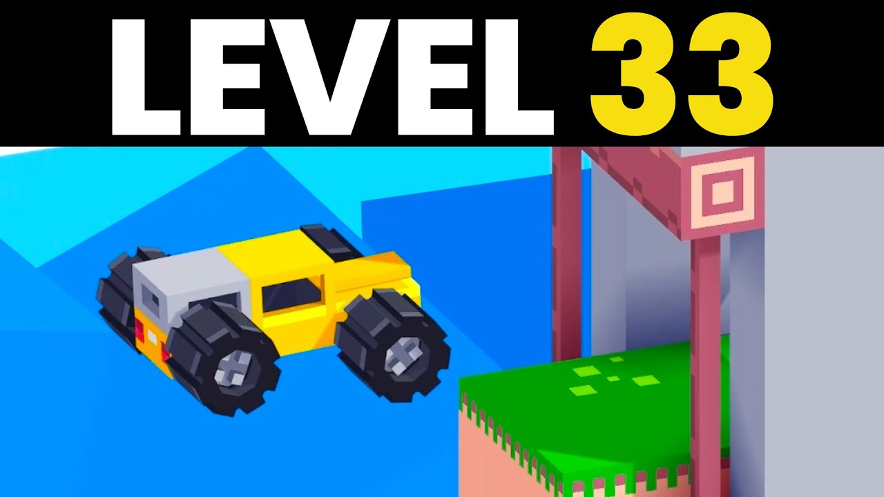 Fancade Drive Mad - Level 33 (Lowrider) Gameplay Walkthrough