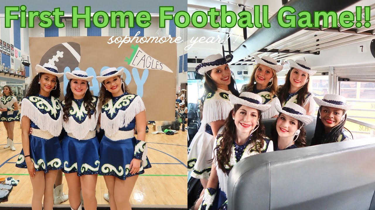 Second Game but First Home Game of the season!! - Sophomore Year!! 😊🎉🌺🏝️🏈