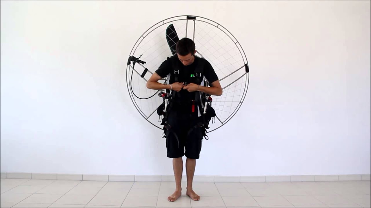 MACFLY Paramoteur - Sellette : Installation