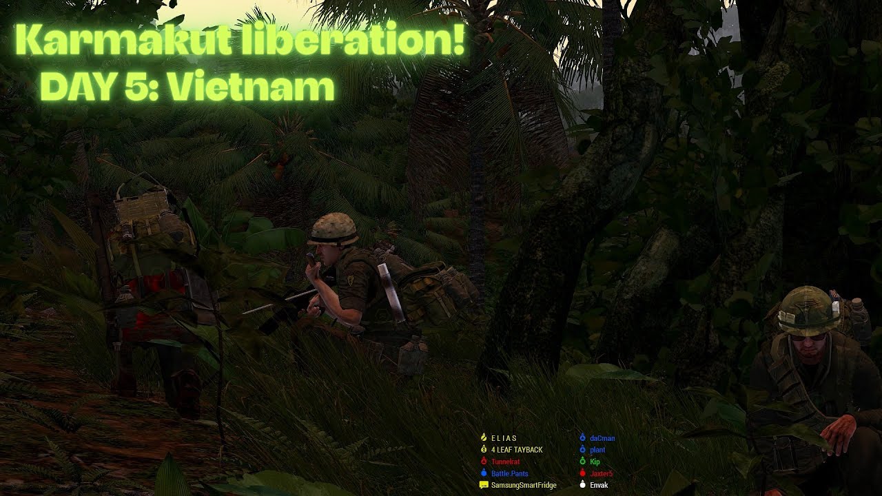 Day:5 Karmakut Liberation Vietnam ARMA3#arma#vietnam#karmakutliberations#Livestream#series#youtube