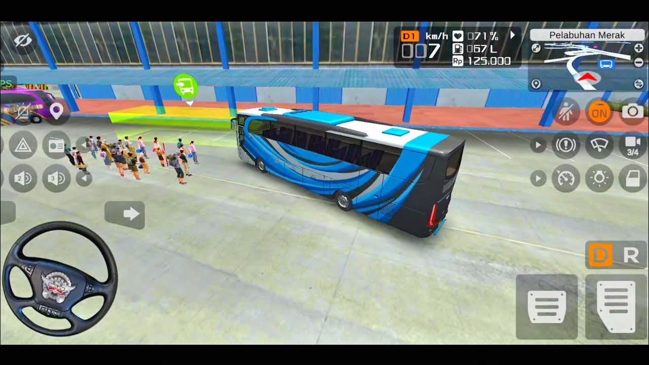 BUS SIMULATOR INDONESIA //[bus simulator indonesia] Il euro coach bus simulator l#simulation