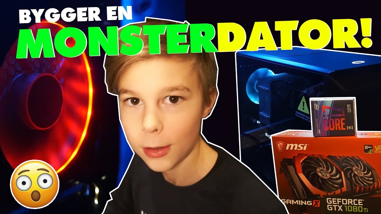 BYGGER EN NY MONSTER-DATOR | Crash Brothers Gaming