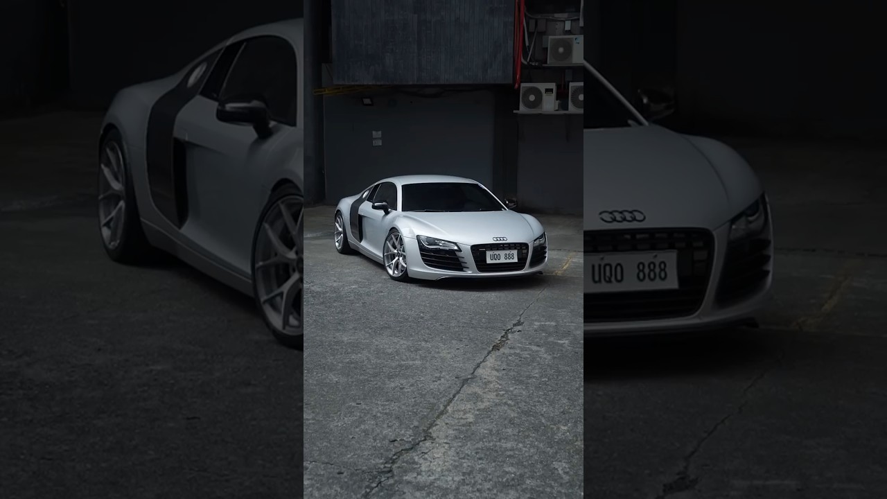 Supercharged Audi R8 by #ImportHookup 🤌🏼 #cuzstockisboring #modifytastefully #drivetastefully