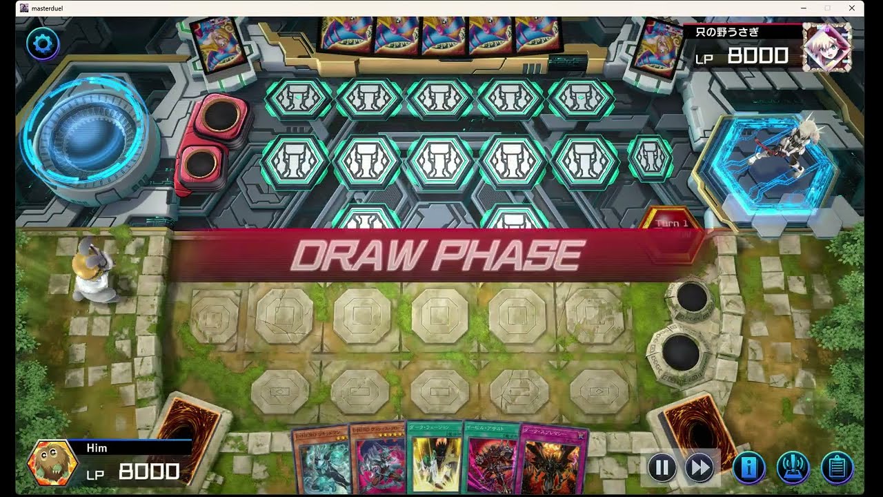 master duel Hero VS Hero
