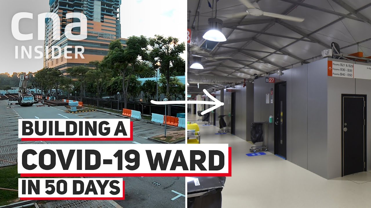 Building A COVID-19 Ward in 50 Days - In A Carpark