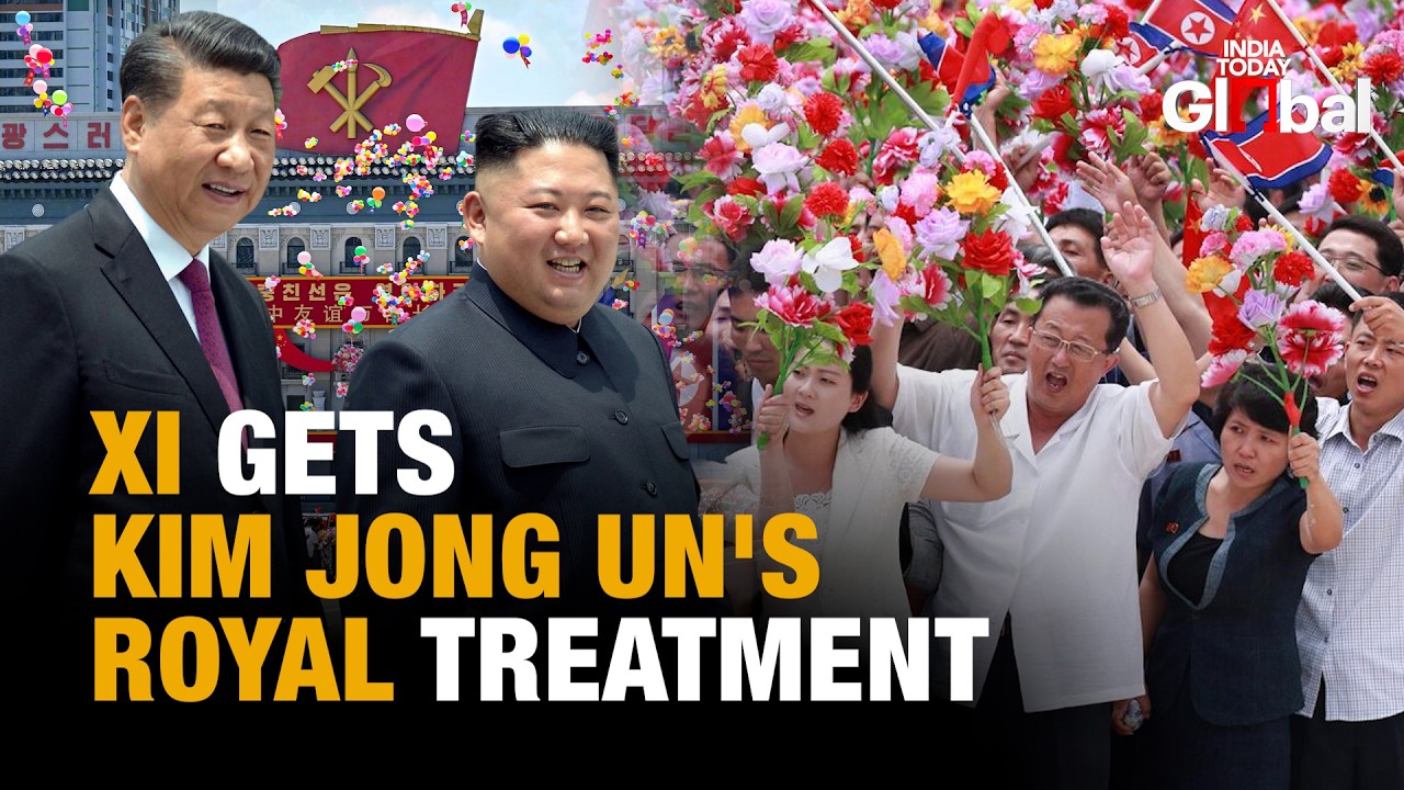 Xi Jinping Gets Grand Pyongyang Welcome as Kim Showcases Strategic Friendship