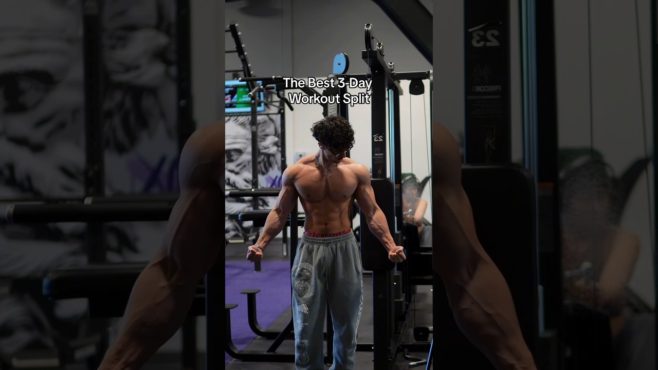 The Best 3-Day Workout Split 🦾