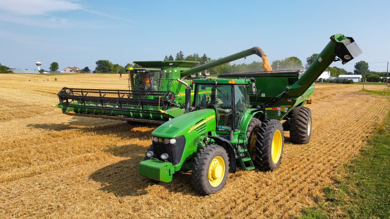 John Deere 9560 STS Combining Wheat | Harvest 2023 | Part 2
