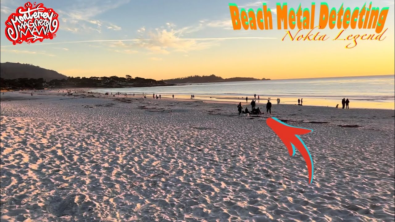 Beach Metal Detecting! Carmel-By-The-Sea, California! Nokta Makro Legend!